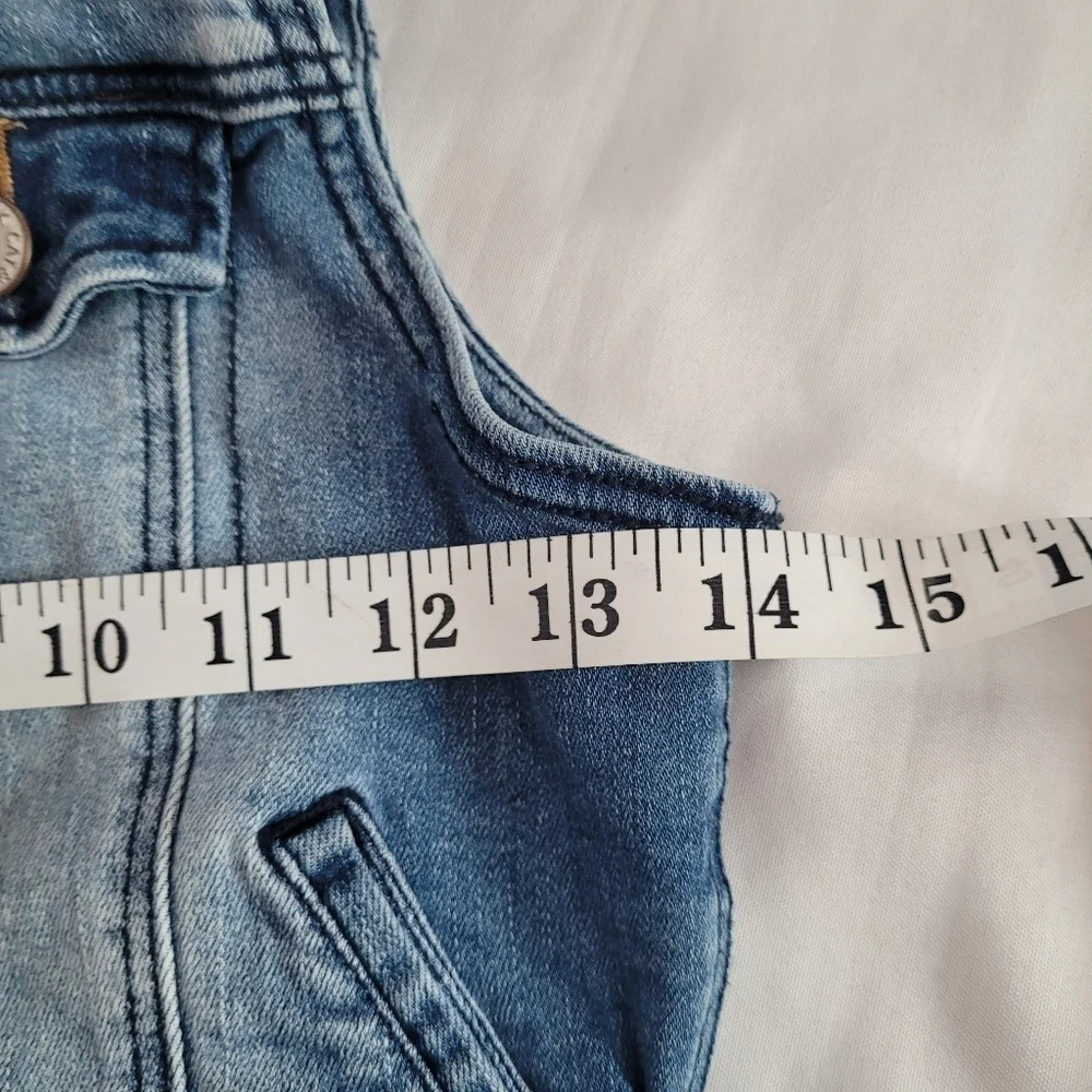 Cat & Jack Kids Medium Wash Denim Vest Size Medium 7/8